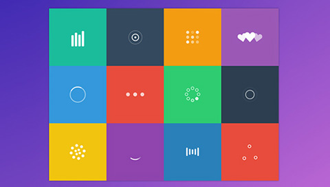 炫酷的HTML5+CSS3实现的加载动画 loading 效果收集